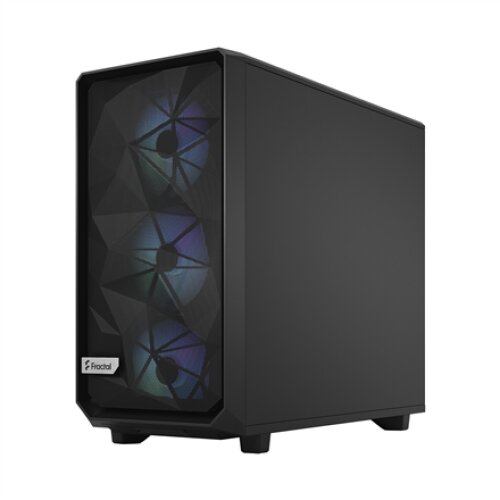 Fractal Design , Meshify 2 RGB TG Light Tint , Side window , Black , E-ATX , Power supply included No , ATX
