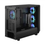 Fractal Design , Meshify 2 RGB TG Light Tint , Side window , Black , E-ATX , Power supply included No , ATX