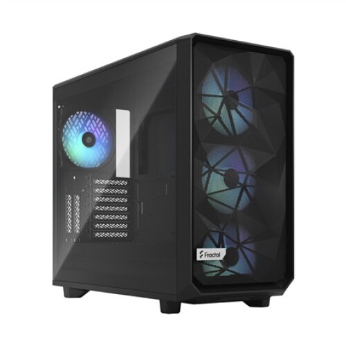 Fractal Design , Meshify 2 RGB TG Light Tint , Side window , Black , E-ATX , Power supply included No , ATX