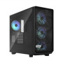Fractal Design , Meshify 2 RGB TG Light Tint , Side window , Black , E-ATX , Power supply included No , ATX