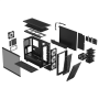 Fractal Design , Meshify 2 RGB TG Light Tint , Side window , Black , E-ATX , Power supply included No , ATX