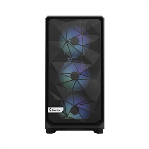 Fractal Design , Meshify 2 RGB TG Light Tint , Side window , Black , E-ATX , Power supply included No , ATX