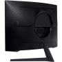 Samsung Curved Gaming Monitor C27G54TQBU 27 , VA, QHD, 2560 x 1440, 16:9, 1 ms, 250 cd/m², Black, HDMI ports quantity 1, 144 Hz