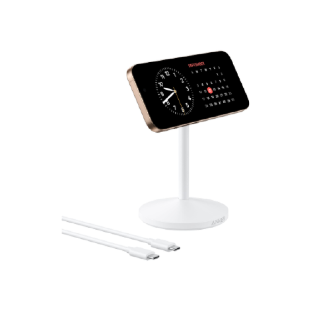 Anker MagGo Wireless Charger Single Stand White , Anker
