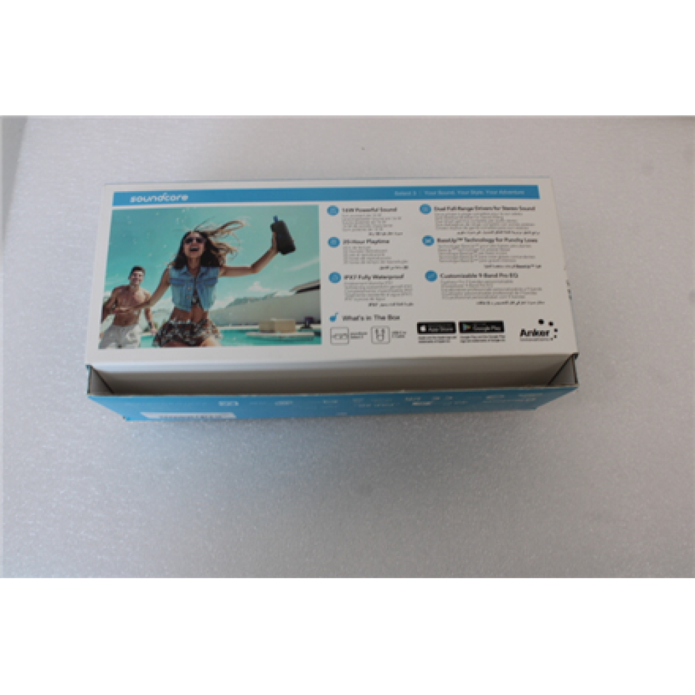 SALE OUT. Anker Soundcore Select 3 Bluetooth Speaker, Black , Anker Soundcore , Portable Bluetooth Speaker , Select 3 , DEMO , 16 W , Bluetooth , Black , Portable , Wireless connection