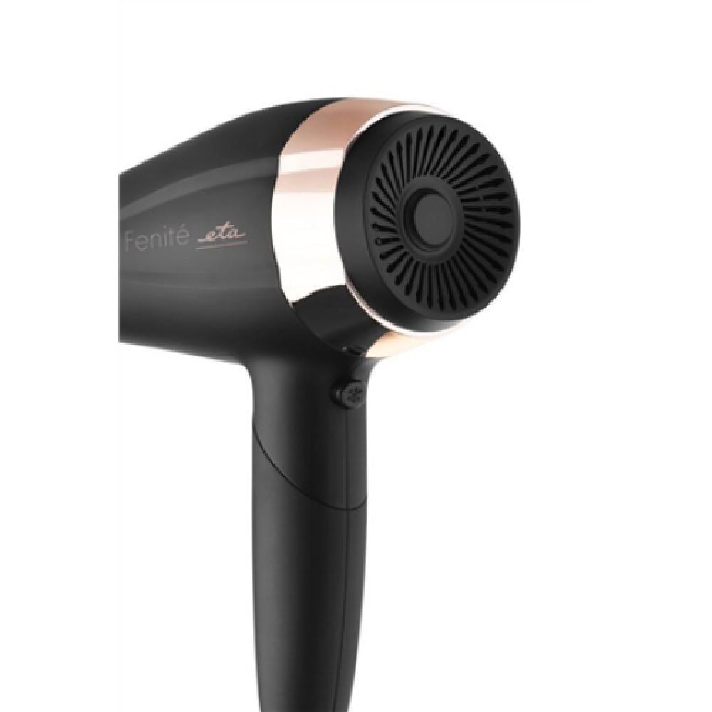 ETA , Hair Care Gift Set , ETA732090020 Fenité , 2200 W , Number of temperature settings 3 , Ionic function , Diffuser nozzle , Black Edition