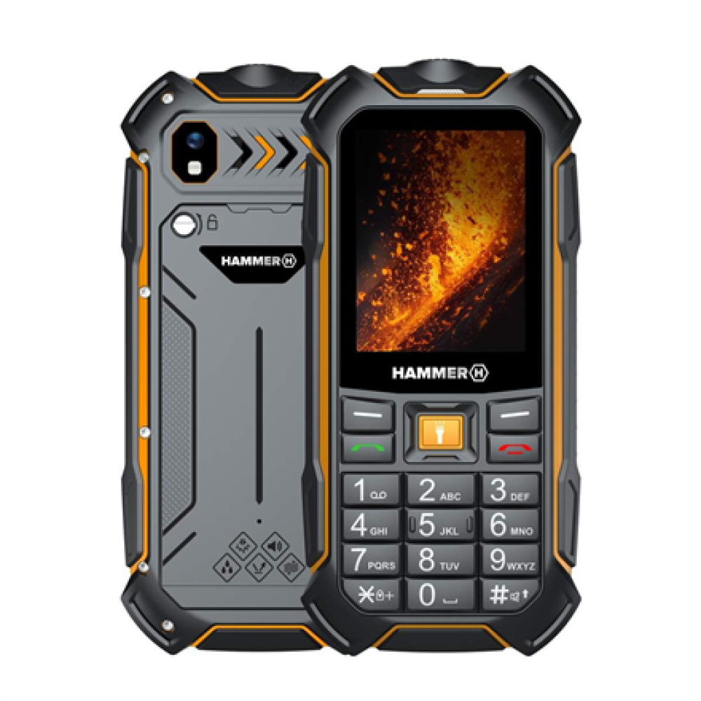 Hammer Boost 2 LTE , Black , 2.4 , IPS , 64 MB , 128 MB , Dual SIM , 3G , Main camera resolution 2 MP , 3500 mAh