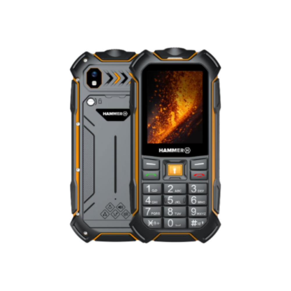 Hammer Boost 2 LTE , Black , 2.4 , IPS , 64 MB , 128 MB , Dual SIM , 3G , Main camera resolution 2 MP , 3500 mAh