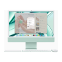 Apple iMac 24” 4.5K Retina, Apple M3 8C CPU, 8C GPU/8GB/256GB SSD/Green/RUS , Apple