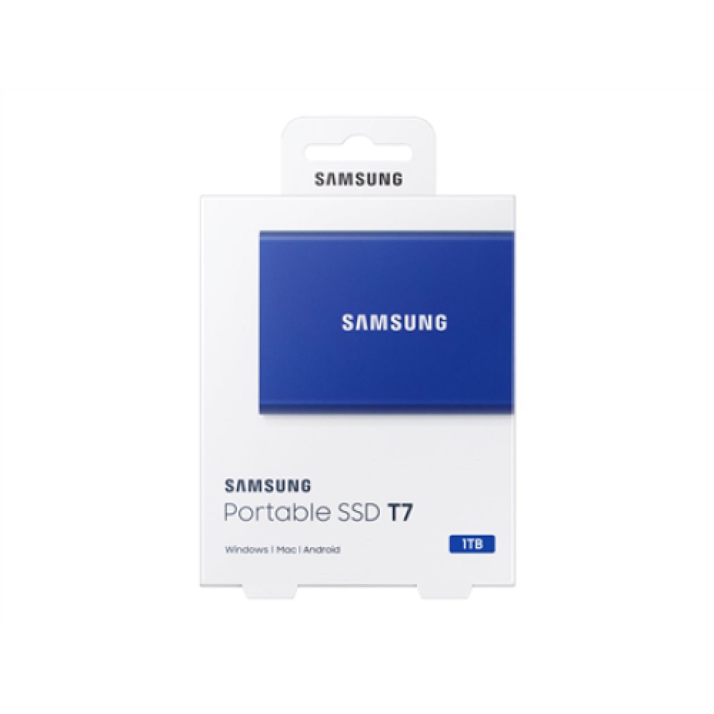 Portable SSD , T7 , 1000 GB , N/A , USB 3.2 , Blue
