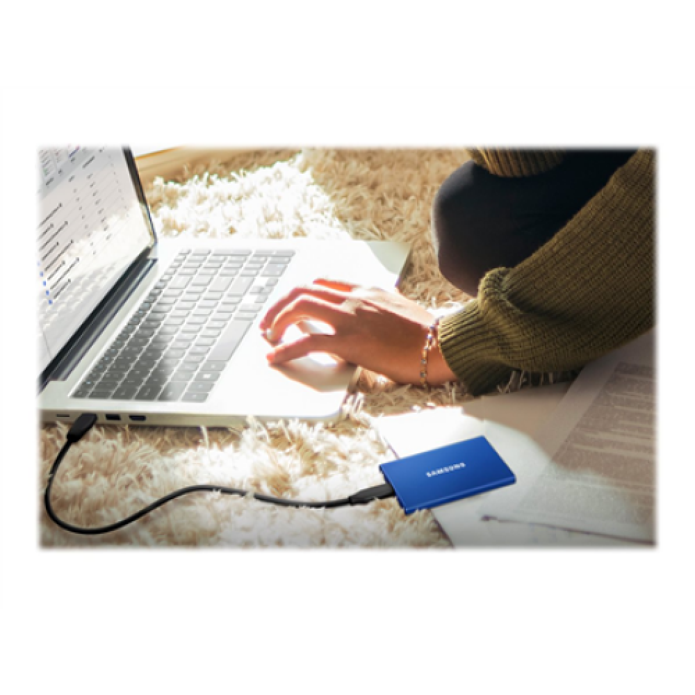 Portable SSD , T7 , 1000 GB , N/A , USB 3.2 , Blue
