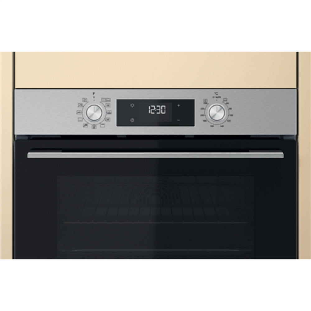 Whirlpool Oven , OMK58HU1X , 71 L , Electric , Hydrolytic , Electronic , Convection , Height 59.5 cm , Width 59.5 cm , Stainless Steel