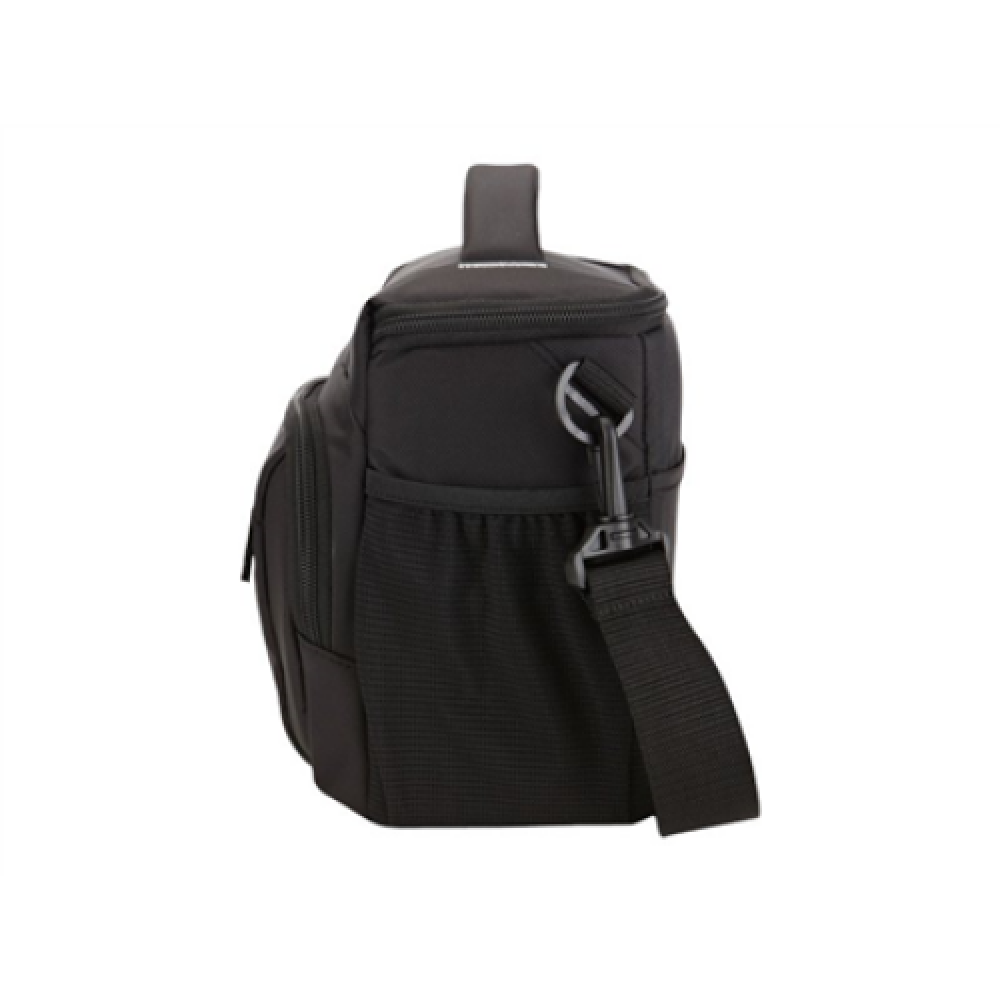 DSLR Camera Holster , Black , Interior dimensions (W x D x H) 165 x 114 x 185 mm , Holds SLR camera body with attached lens and up to two additional lenses and accessories; Unique hammock system suspends DSLR above the bottom of case, providing superior i