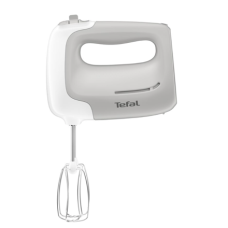TEFAL , Hand Mixer , HT450B38 , Hand Mixer , 450 W , Number of speeds 5 , Turbo mode , White