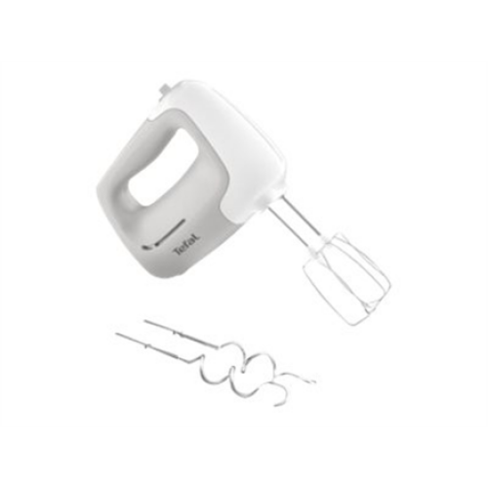 TEFAL , Hand Mixer , HT450B38 , Hand Mixer , 450 W , Number of speeds 5 , Turbo mode , White
