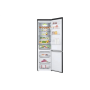 LG Refrigerator GBB72MCUGN Energy efficiency class D Free standing Combi Height 203 cm No Frost system Fridge net capacity 277 L Freezer net capacity 107 L Display 35 dB Black
