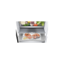 LG Refrigerator GBB72MCUGN Energy efficiency class D Free standing Combi Height 203 cm No Frost system Fridge net capacity 277 L Freezer net capacity 107 L Display 35 dB Black