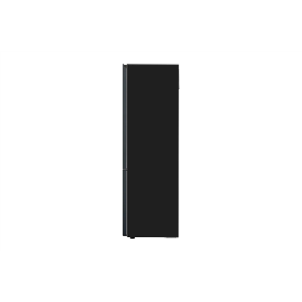 LG Refrigerator GBB72MCUGN Energy efficiency class D Free standing Combi Height 203 cm No Frost system Fridge net capacity 277 L Freezer net capacity 107 L Display 35 dB Black