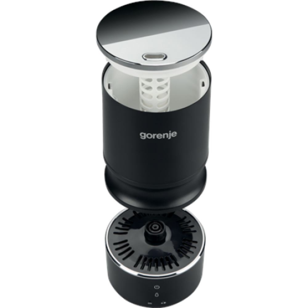 Gorenje , Air Humidifier , H08WB , Humidifier , 22 W , Water tank capacity 0.8 L , Suitable for rooms up to 15 m² , Ultrasonic technology , Black