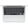 Apple , MacBook Air , Silver , 13.3 , IPS , 2560 x 1600 , Apple M1 , 8 GB , SSD 256 GB , Apple M1 7-core GPU , Without ODD , macOS , 802.11ax , Bluetooth version 5.0 , Keyboard language English , Keyboard backlit , Warranty 12 month(s) , Battery warranty 