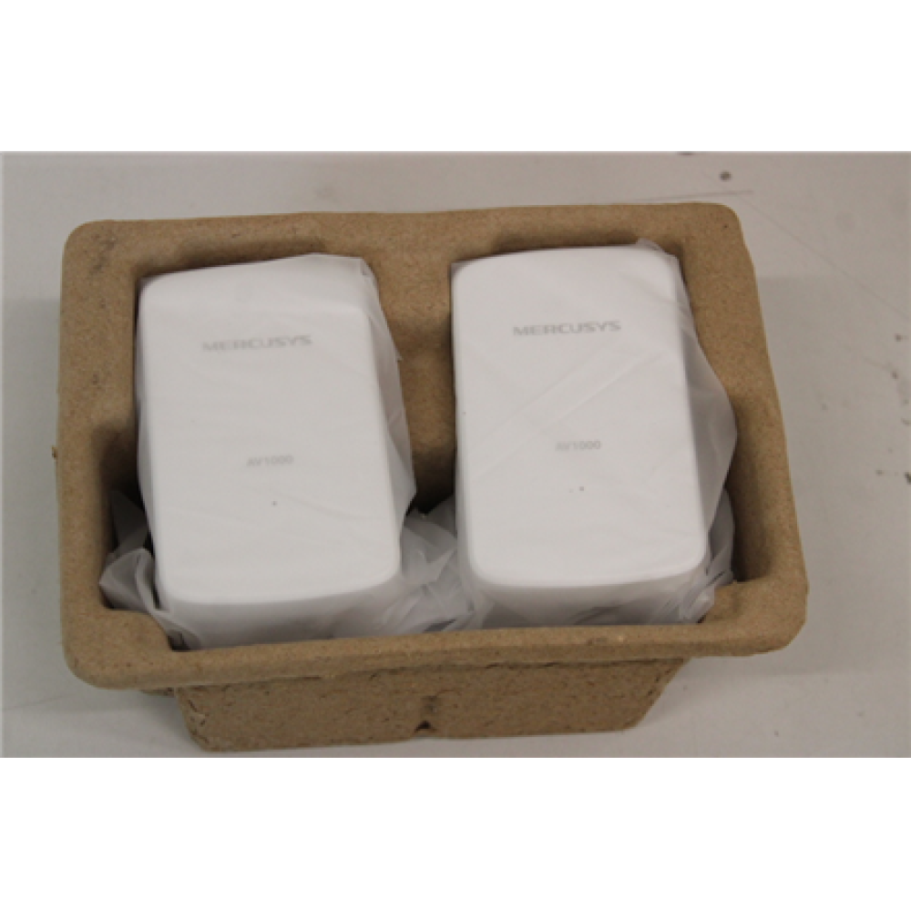 SALE OUT. Mercusys MP500 KIT AV1000 Gigabit Powerline Starter Kit DAMAGED PACKAGING, UNPACKED , Mercusys , AV1000 Gigabit Powerline Starter Kit , MP500 KIT , 1000 Mbit/s , Ethernet LAN (RJ-45) ports 1 , DAMAGED PACKAGING, UNPACKED