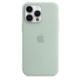Apple 14 Pro Max Silicone Case with MagSafe Succulent