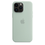 Apple 14 Pro Max Silicone Case with MagSafe Succulent
