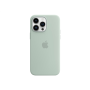 Apple 14 Pro Max Silicone Case with MagSafe Succulent