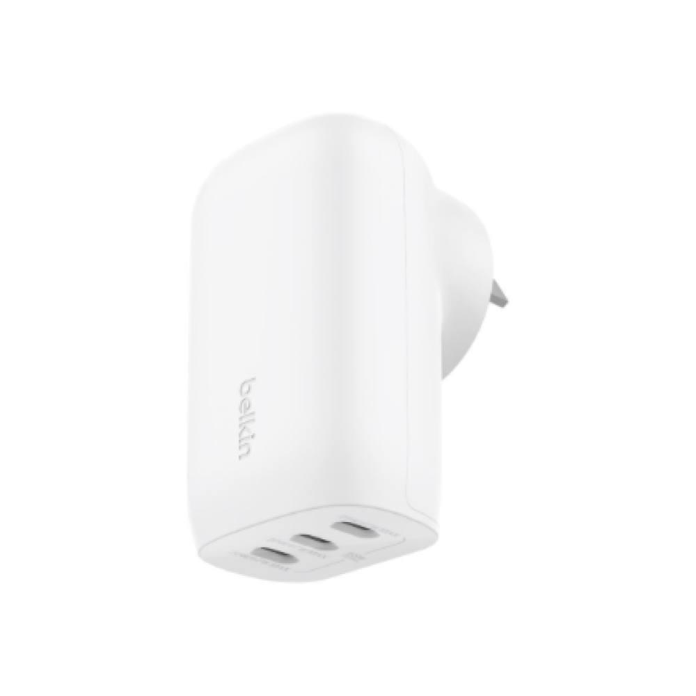 Belkin 3 Port USB-C Charger with PPS 67W , WCC002vfWH