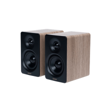 Edifier Compact Desktop 2.0 Speakers , M60 , 66 W , Bluetooth , Classic Oak , Wireless connection