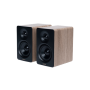 Edifier Compact Desktop 2.0 Speakers , M60 , 66 W , Bluetooth , Classic Oak , Wireless connection