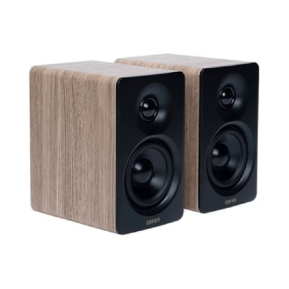 Edifier Compact Desktop 2.0 Speakers , M60 , 66 W , Bluetooth , Classic Oak , Wireless connection