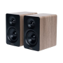 Edifier Compact Desktop 2.0 Speakers , M60 , 66 W , Bluetooth , Classic Oak , Wireless connection