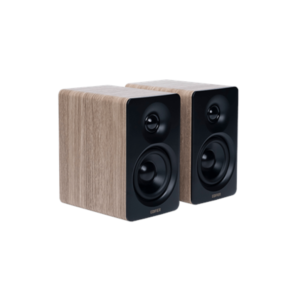 Edifier Compact Desktop 2.0 Speakers , M60 , 66 W , Bluetooth , Classic Oak , Wireless connection