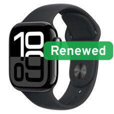 Apple Renewed Grade A++ , Apple Watch Series 10 LTE 42mm , Jet Black