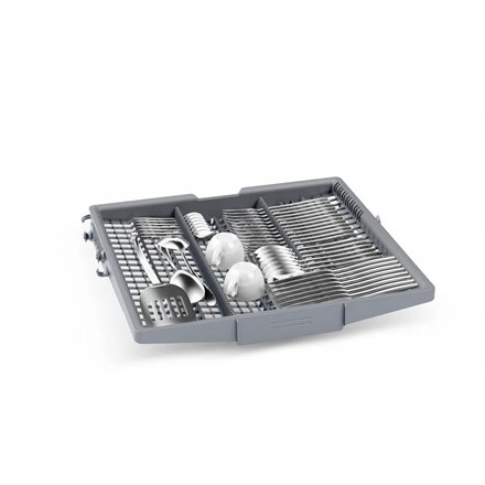 Bosch Dishwasher , SMU4HMW02S , Built-in , Width 60 cm , Number of place settings 14 , Number of programs 6 , Energy efficiency class D , Display , AquaStop function , White
