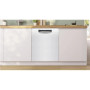 Bosch Dishwasher , SMU4HMW02S , Built-in , Width 60 cm , Number of place settings 14 , Number of programs 6 , Energy efficiency class D , Display , AquaStop function , White