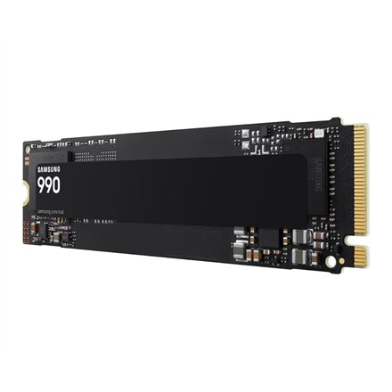 Samsung SSD , 990 , 1000 GB , SSD form factor M.2 2280 , Solid-state drive interface PCIe 4.0 x4, NVMe 2.0 , Read speed 7150 MB/s , Write speed 6450 MB/s