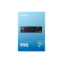 Samsung SSD , 990 , 1000 GB , SSD form factor M.2 2280 , Solid-state drive interface PCIe 4.0 x4, NVMe 2.0 , Read speed 7150 MB/s , Write speed 6450 MB/s