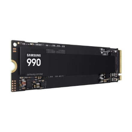 Samsung SSD , 990 , 1000 GB , SSD form factor M.2 2280 , Solid-state drive interface PCIe 4.0 x4, NVMe 2.0 , Read speed 7150 MB/s , Write speed 6450 MB/s