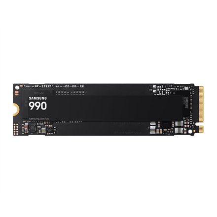 Samsung SSD , 990 , 1000 GB , SSD form factor M.2 2280 , Solid-state drive interface PCIe 4.0 x4, NVMe 2.0 , Read speed 7150 MB/s , Write speed 6450 MB/s