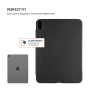 Fixed , Trinity Case , 10.9-11 , Cover , Apple iPad 10.9 (2022)/iPad 11 (2025) , Black