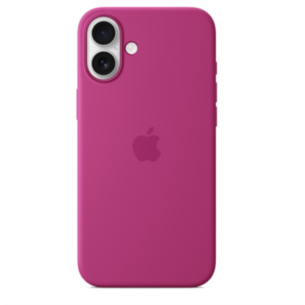 Apple Case with MagSafe , Apple , iPhone 16 Plus , Silicone , Fuchsia