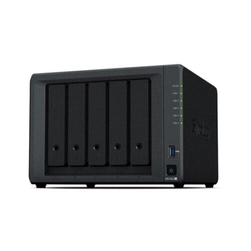 Synology , DiskStation , DS1522+ 5-bay , AMD Ryzen , R1600 , Processor frequency 2.6 GHz , 8 GB , DDR4