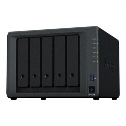 Synology , DiskStation , DS1522+ 5-bay , AMD Ryzen , R1600 , Processor frequency 2.6 GHz , 8 GB , DDR4