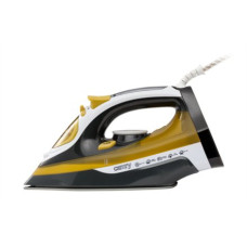 Camry , Iron , CR 5029 , Steam Iron , 2400 W , Continuous steam 40 g/min , Steam boost performance 70 g/min , White/Black/Gold