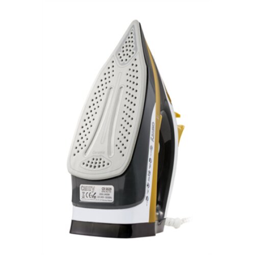 Camry , Iron , CR 5029 , Steam Iron , 2400 W , Continuous steam 40 g/min , Steam boost performance 70 g/min , White/Black/Gold