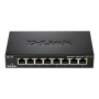 D-Link , Switch , DGS-108/E , Unmanaged , Desktop , Gigabit Ethernet (copper) ports quantity 8 , 60 month(s)