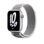Apple Nike Sport Loop, 45, Summit White/Black