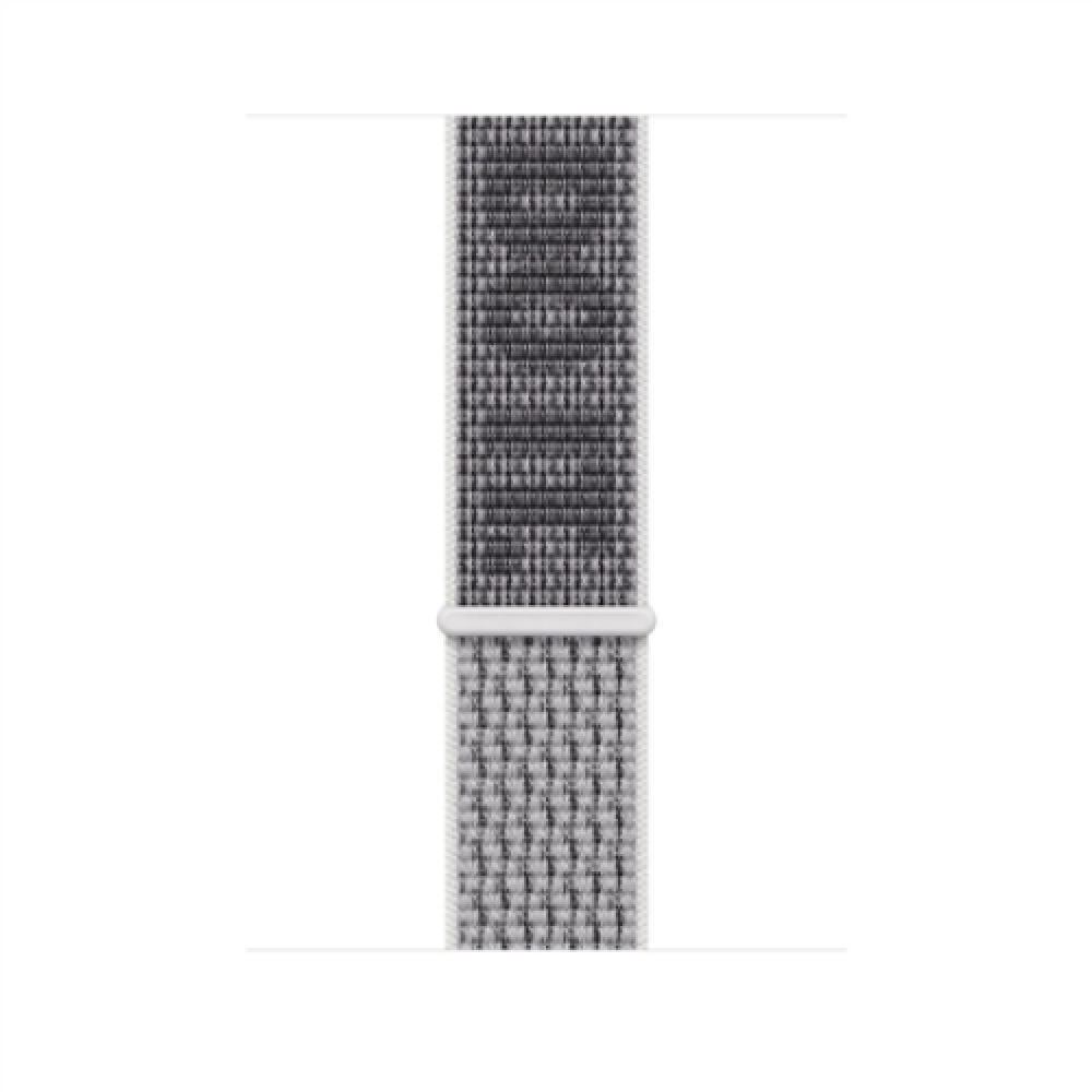 Apple Nike Sport Loop, 45, Summit White/Black